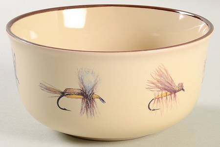 Dry Flies (Adventure) Soup/Cereal Bowl