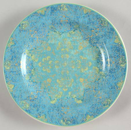 Eva Opulent Teal Appetizer Plate