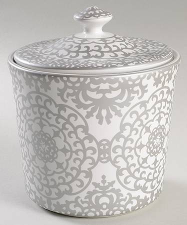 Casbah Silver Medium Canister & Lid