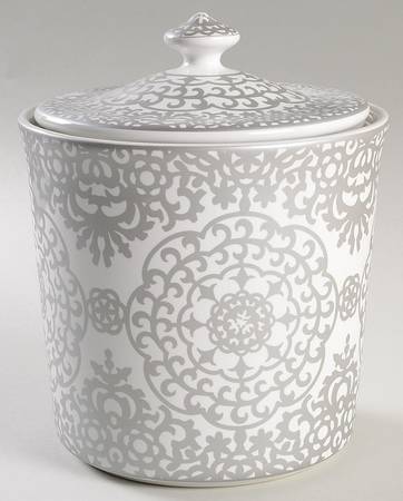 Casbah Silver Large Canister & Lid