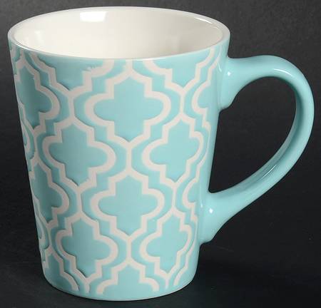 Quatre Teal Mug