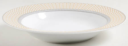Buckingham (Gold Circles) Rim Soup Bowl