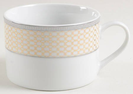 Buckingham (Gold Circles) Flat Cup