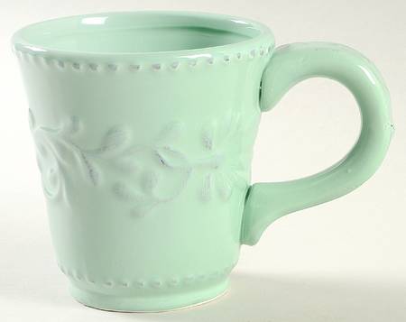 Bianca Leaf Jade Mug by American Atelier