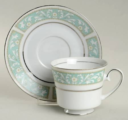 Excelsior Footed Cup & Saucer Set