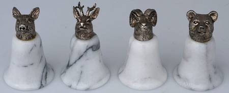 American Animals Sake Cup - Set of 4 Boxed
