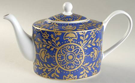 Pilar Blue Teapot & Lid