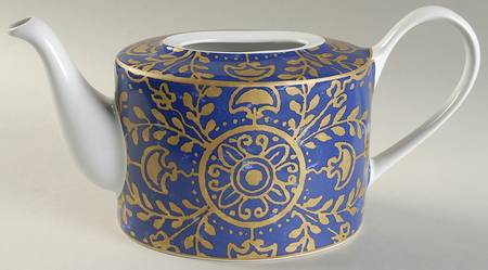 Pilar Blue Teapot No Lid