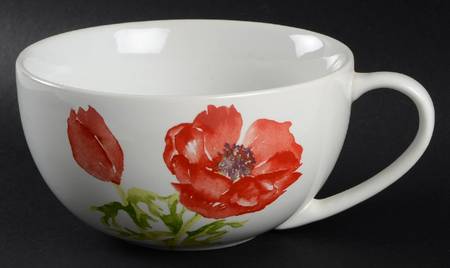 Anemone Red Soup Mug
