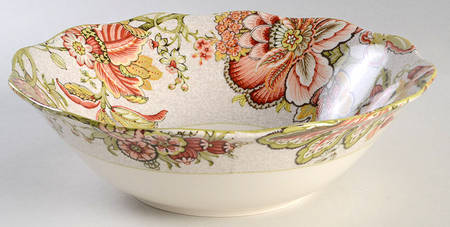 Eliana Red 10" Round Serving Bowl
