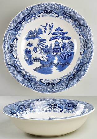 Blue Willow Bowl for 96 Oz Pitcher & Bowl