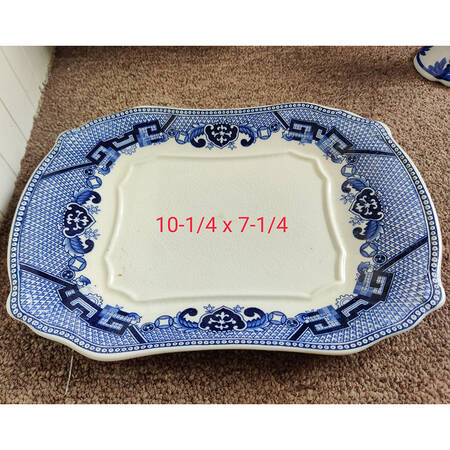 Blue Willow Small Tureen Underplate