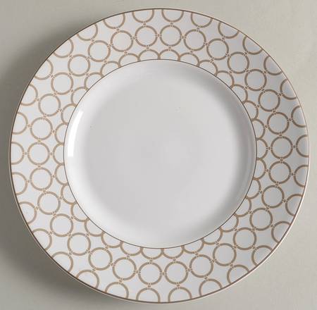 Chain Link Pewter Salad Plate