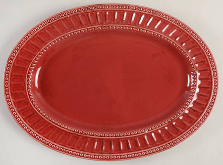 Homestead 15" Oval Serving Platter