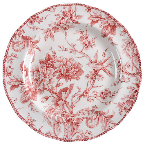 Adelaide Maroon 12" Chop Plate (Round Platter)