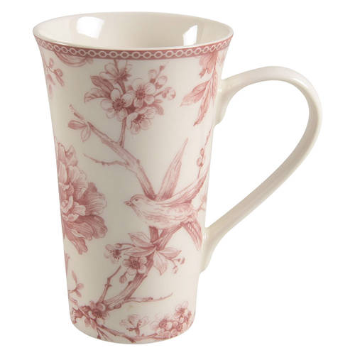 Adelaide Maroon Latte Mug