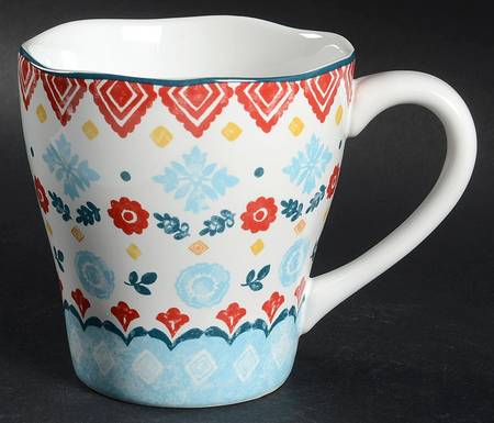 Tavira Blue Mug