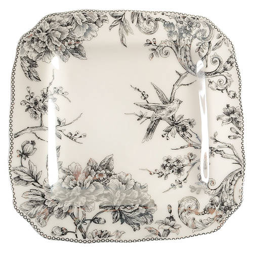 Adelaide Electroplate Square Dinner Plate