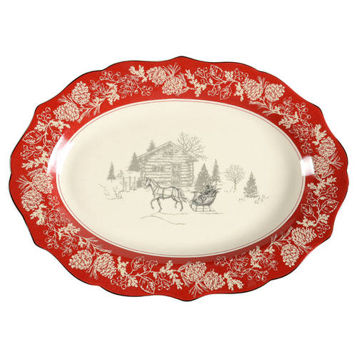 Andover 14" Oval Serving Platter