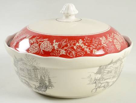 Andover Round Covered Vegetable