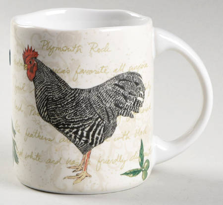 Rooster Journal Mug