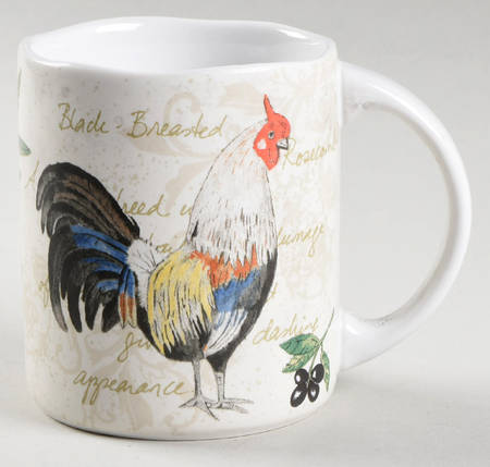 Rooster Journal Mug