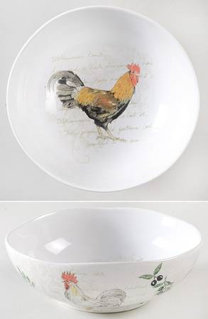 Rooster Journal Soup/Cereal Bowl