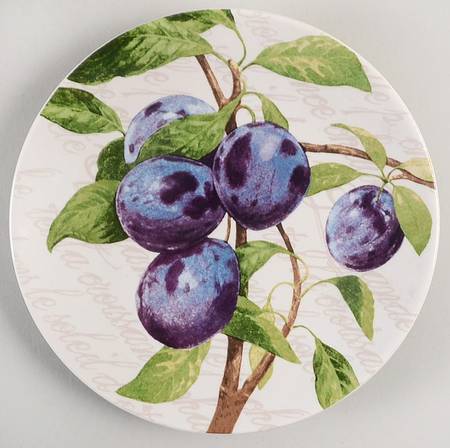 Fruit Market Bread & Butter Plate