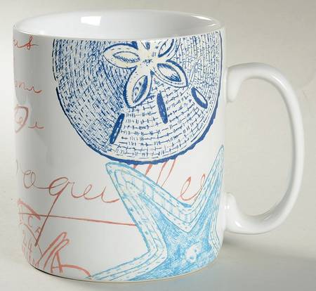 Oceana Coral (Shells) Jumbo Mug