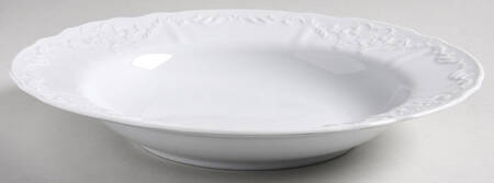 Simply Anna White (Portugal) 10" Individual Pasta Bowl