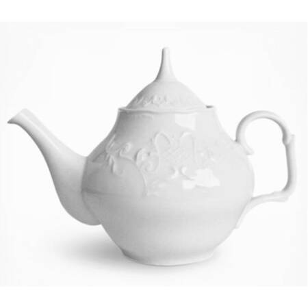 Simply Anna White (Portugal) Teapot & Lid