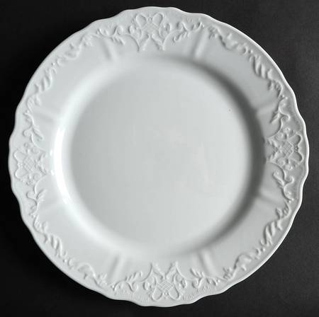 Simply Anna White (Portugal) Dinner Plate
