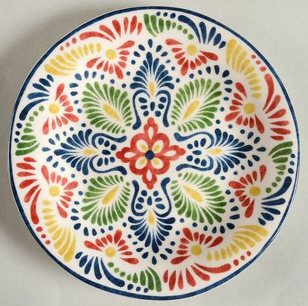 Alicante Yellow Salad Plate