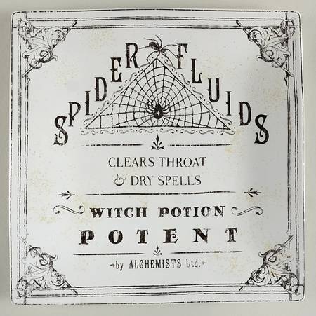 Hallow Apothecary Square Dinner Plate