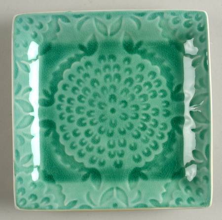 Pomegranate Green Salad Plate