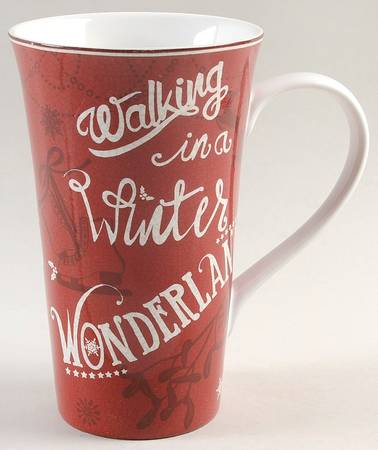 Christmas Tunes Latte Mug