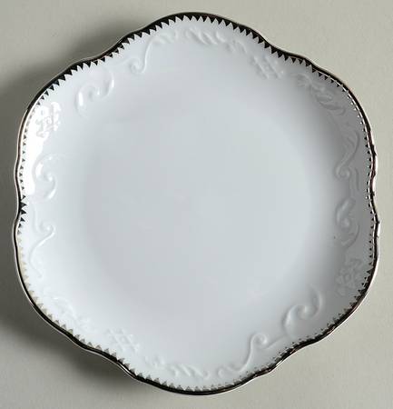 Simply Anna Platinum (Portugal) Coupe Bread & Butter Plate