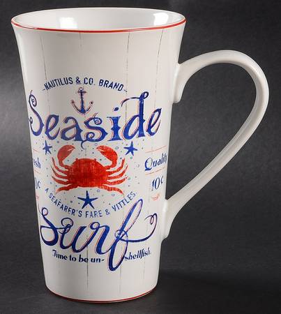 Sea Fare Latte Mug