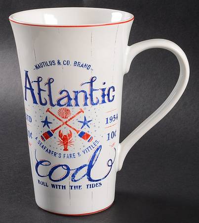 Sea Fare Latte Mug