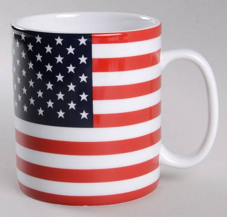 American Flag Jumbo Mug