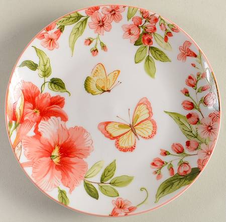 Lyanna Red Appetizer Plate