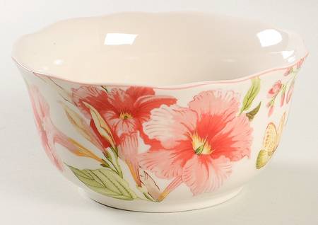 Lyanna Red Soup/Cereal Bowl