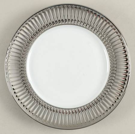 Parthenon Electroplate Silver Salad Plate