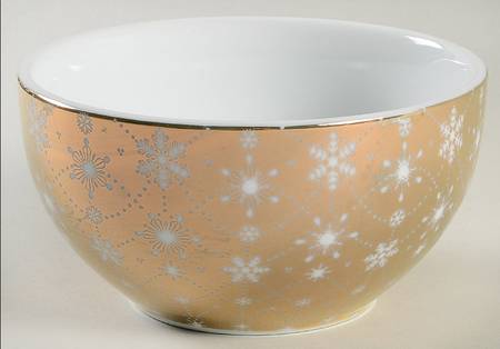Snow Crystal Soup/Cereal Bowl
