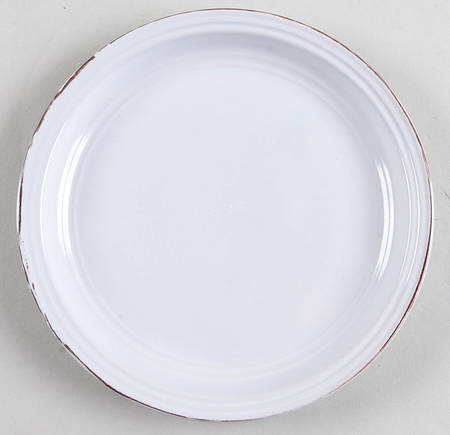 Madelyn White Salad Plate
