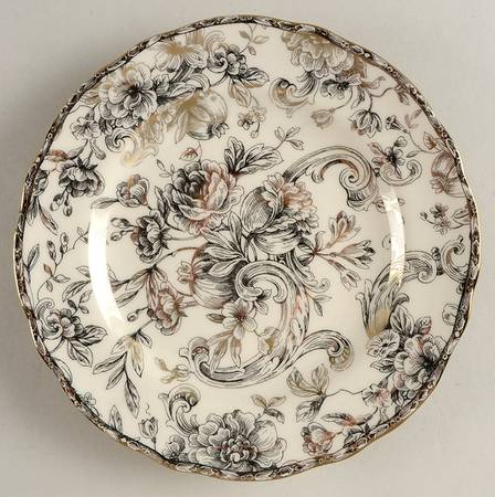 Hawthorne Gold Electroplate Salad Plate
