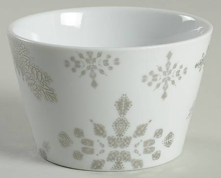 Lace Snowflake Individual Appetizer Bowl