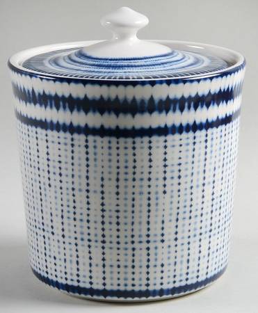 Shibori Large Canister & Lid
