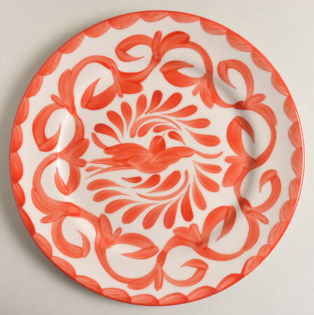 Puebla Coral Service Plate (Charger)