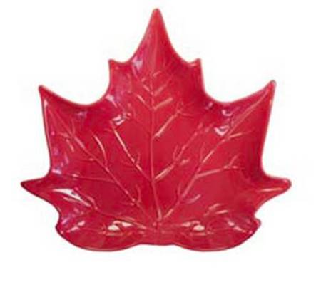 Harvest 14" Leaf Shaped Platter